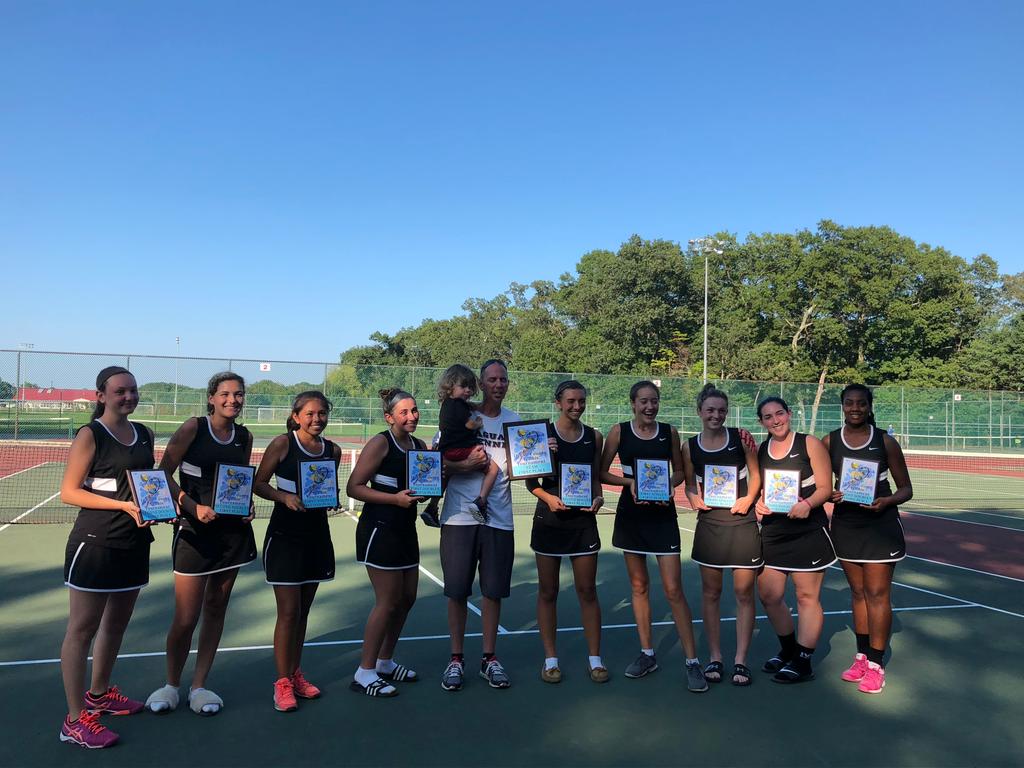 Girls Tennis Jackson Memorial wins the Ocean County Tournament