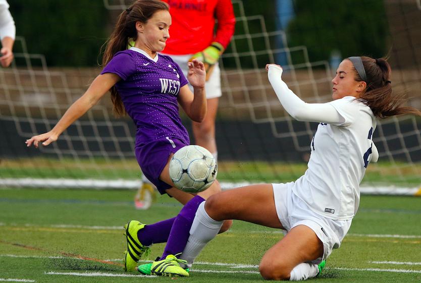 Cherry Hill West girls soccer using defense, timely scoring to