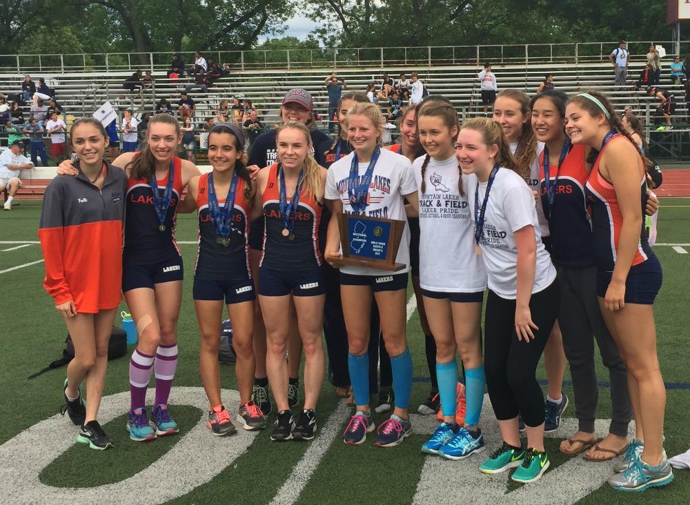 Girls Track and Field Mountain Lakes' Velock sets meet record, Lakers