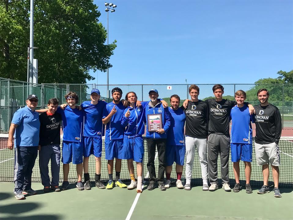 Boys Tennis Donovan Catholic wins Ocean County Tournament by one point