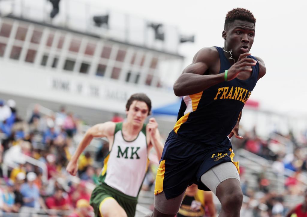 Franklin is the boys track and field Team of the Year for 2017