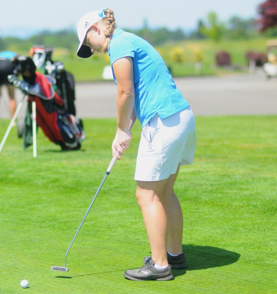 Liberty's Stephanie Miller wins NWOC golf title, team finishes second ...