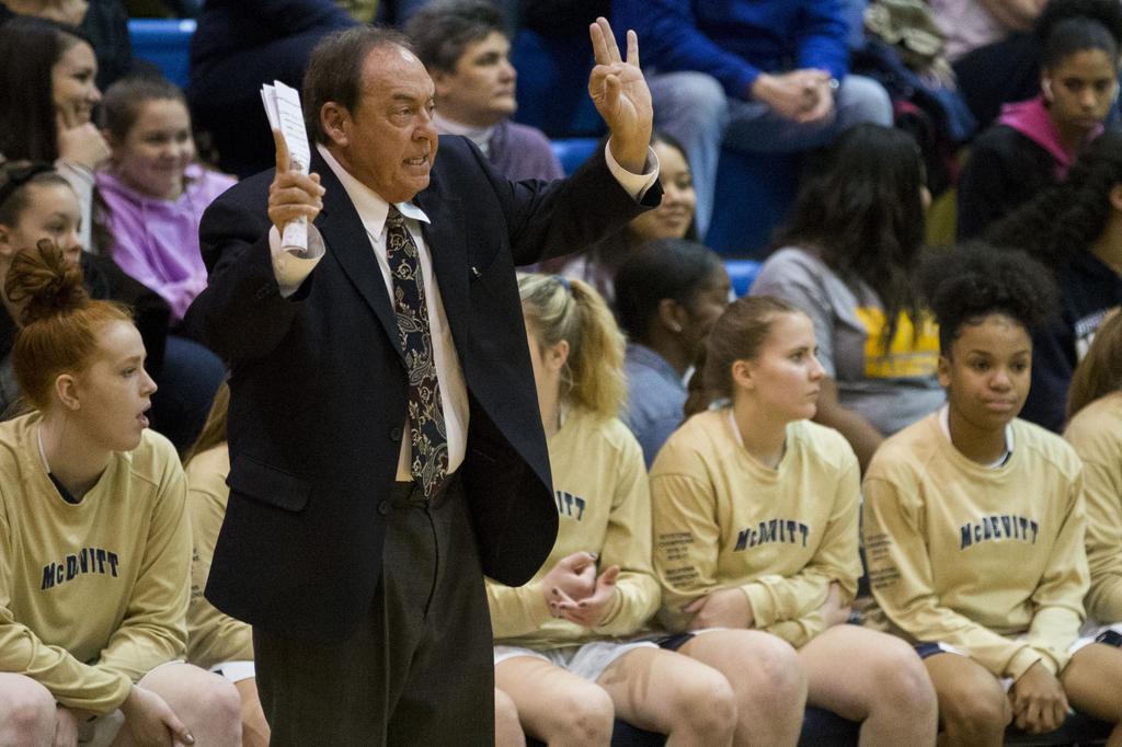 Joe Bressi steps down as McDevitt girls basketball coach
