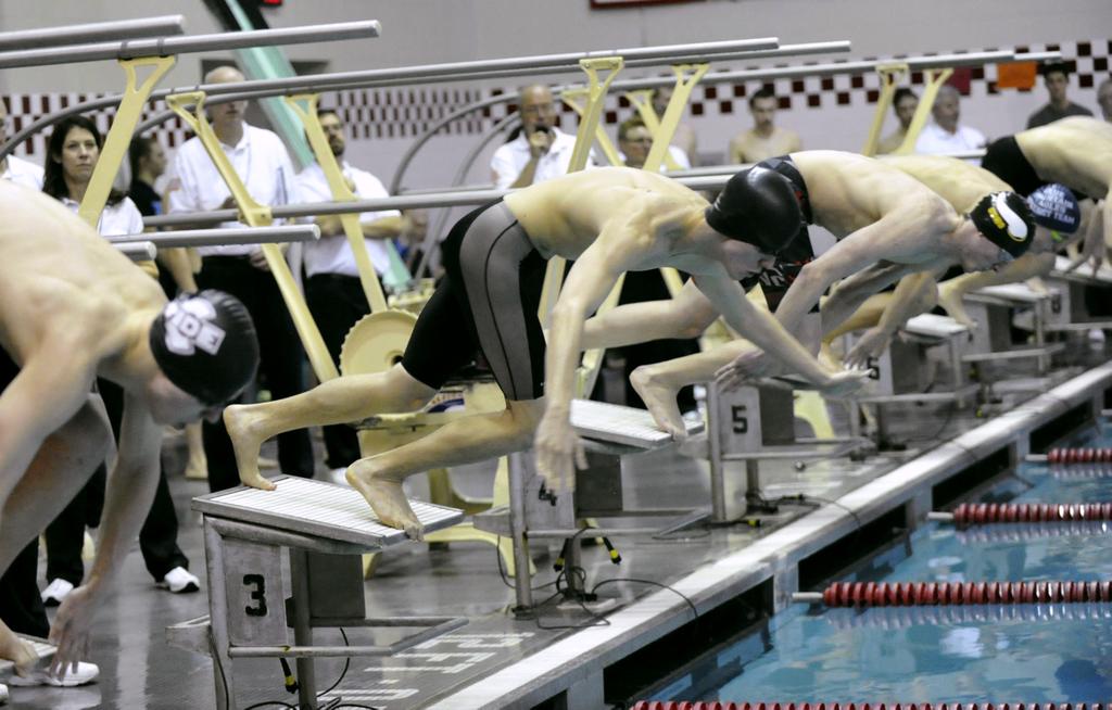 Boys swimming rankings Familiar teams at top