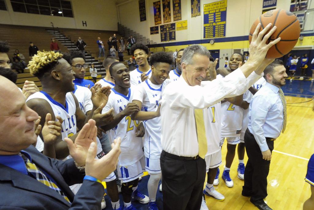 Allen's Snyder is 2017 lehighvalleylive Boys Basketball Coach of the