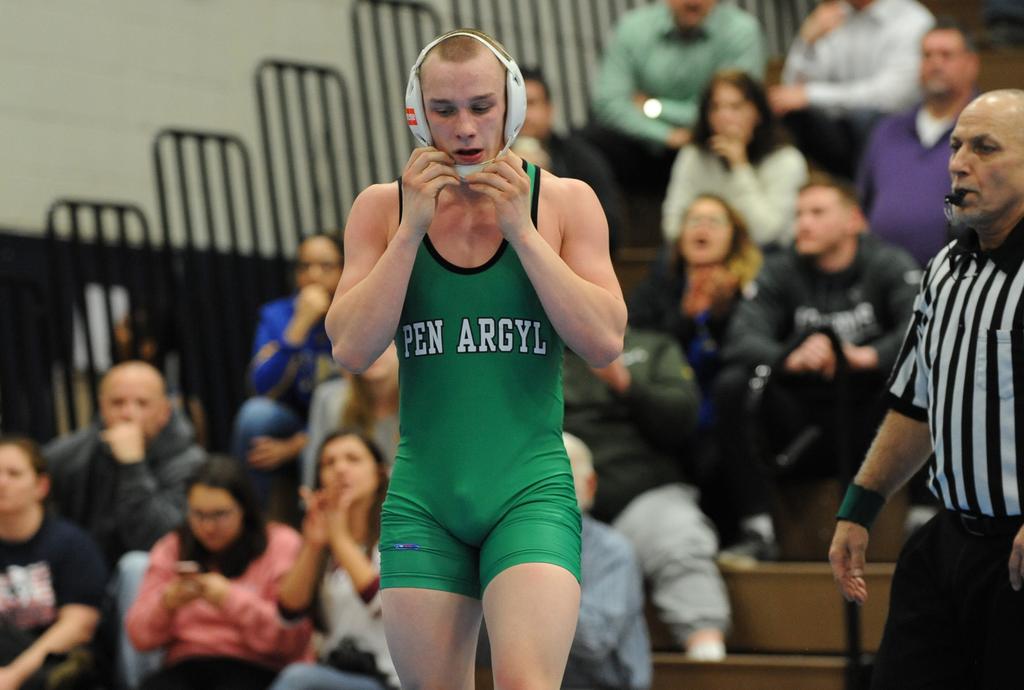 Pen Argyl's Anklam finally tops the podium at 2A regional wrestling