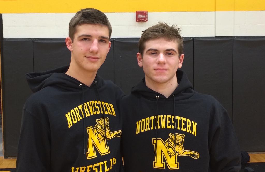Northwestern wrestling beats rival Northern Lehigh
