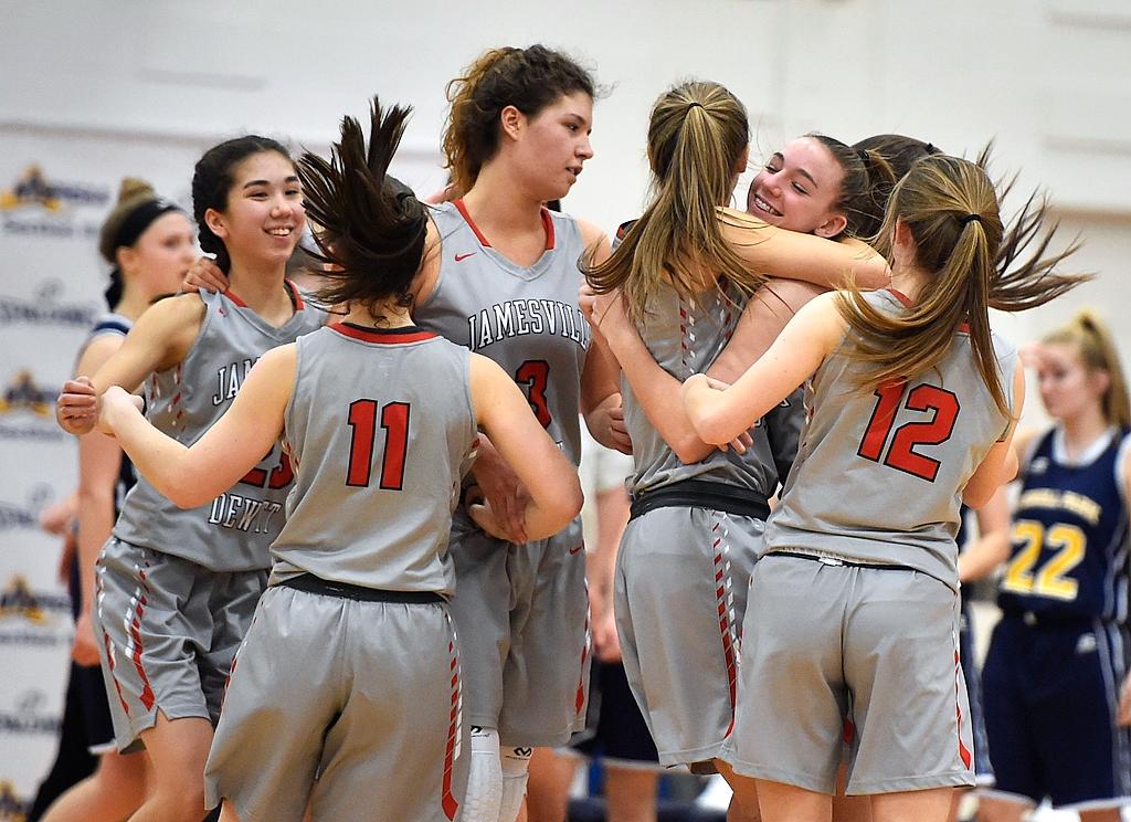 Class A girls state basketball Final Four JD poised to repeat as champion