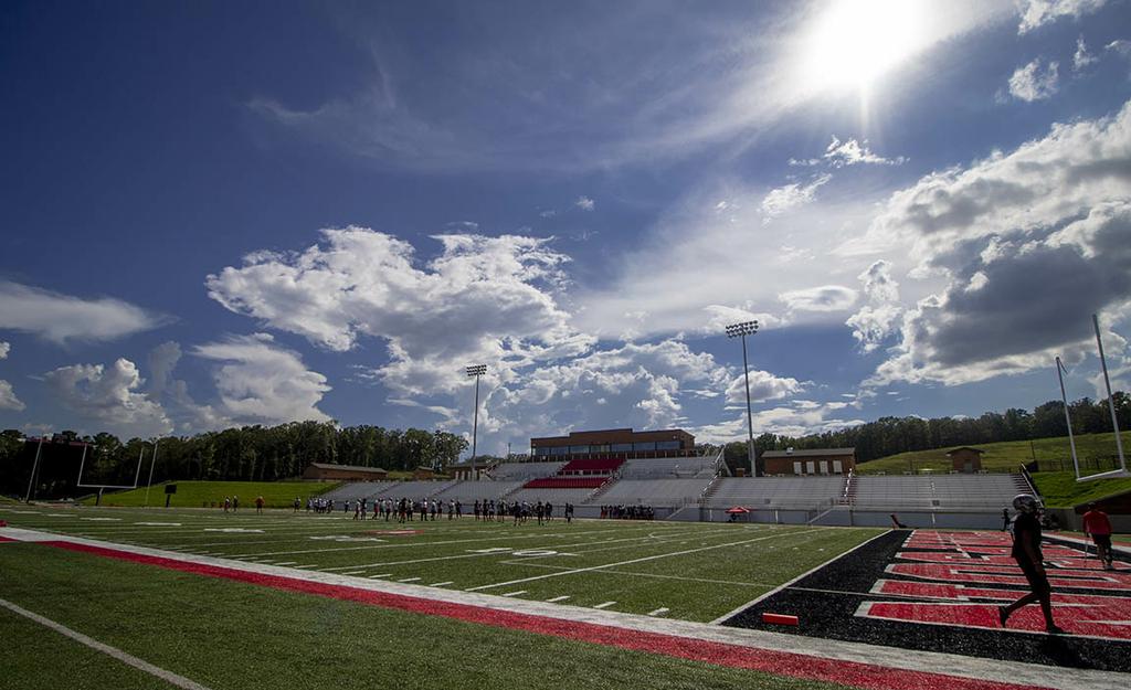 Thompson new athletic facilities on display in football homeopener